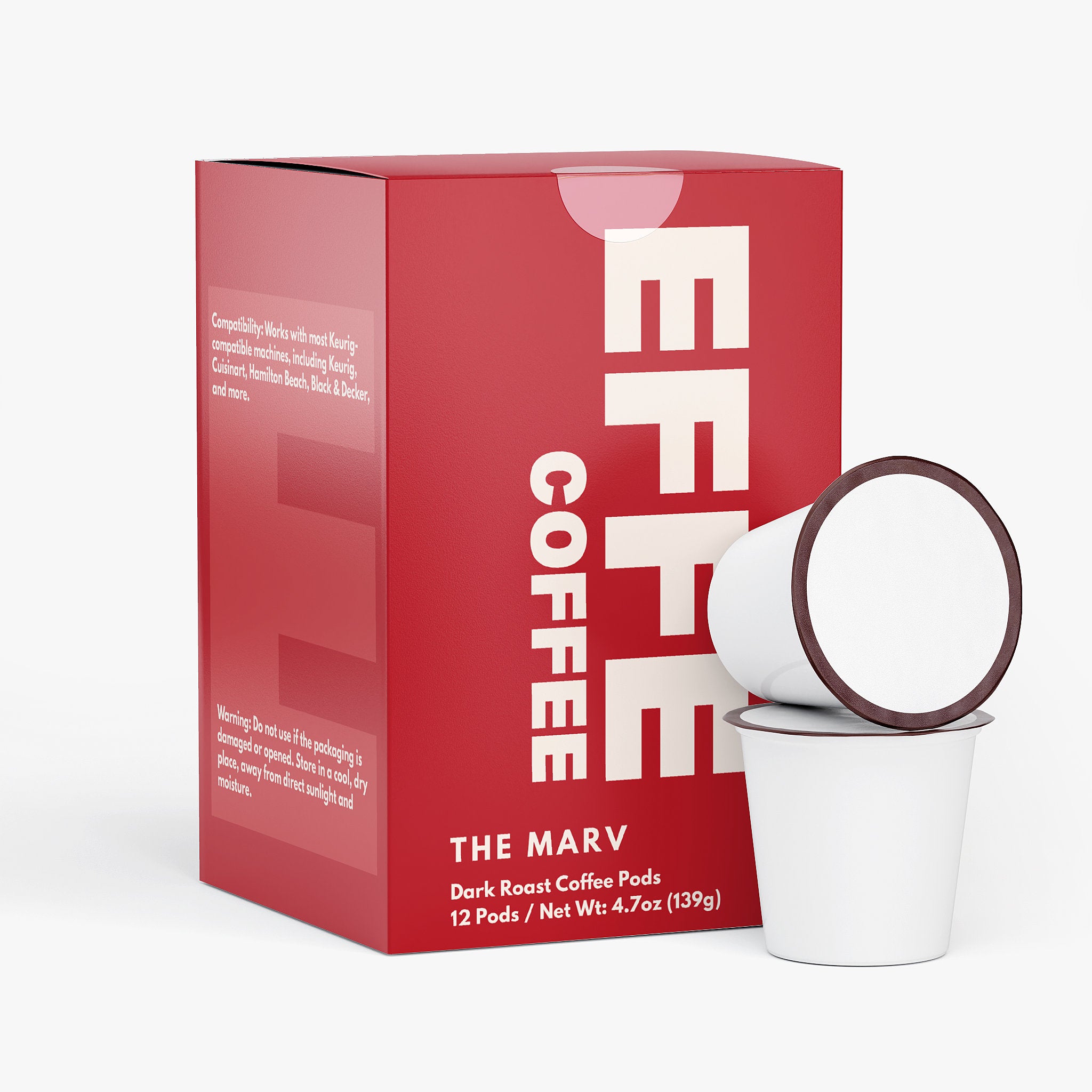 The Marv Dark Roast Coffee Pods